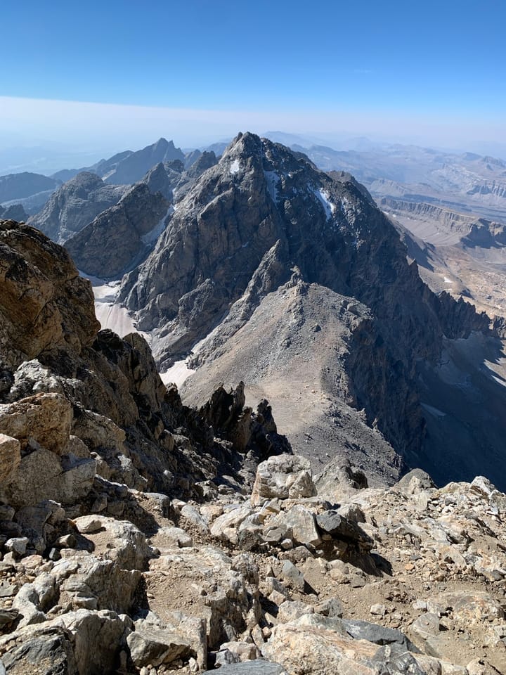 Grand Teton Solo via Owen Spalding