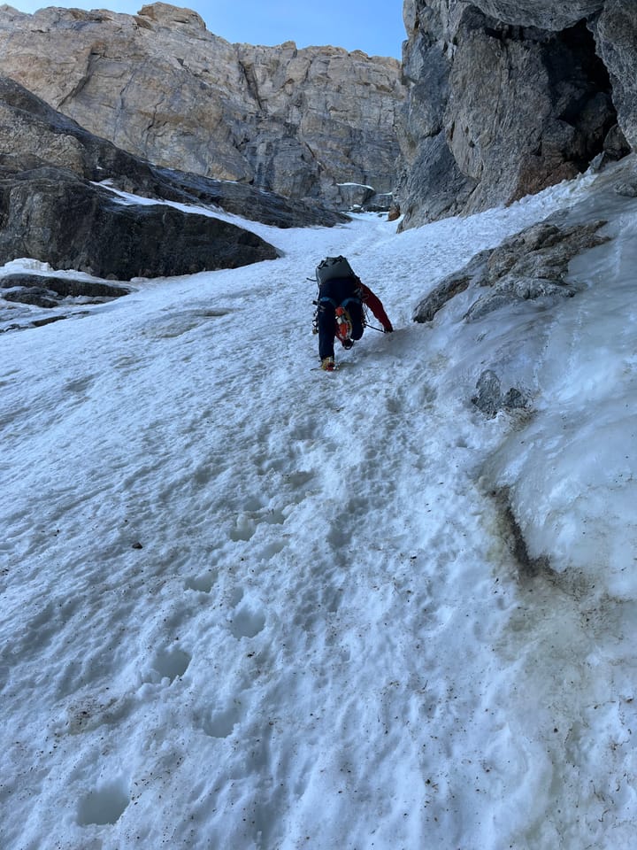 Black Ice Couloir