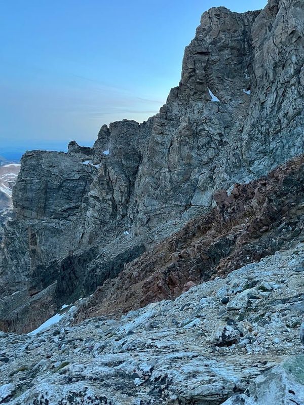 mountains and snow