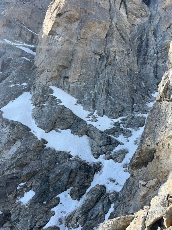 mountains and snow