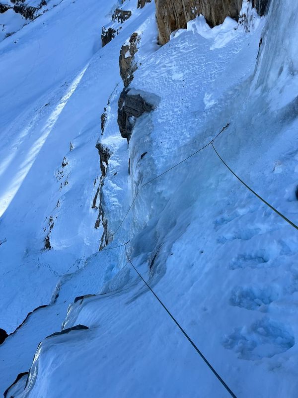 ice climbing